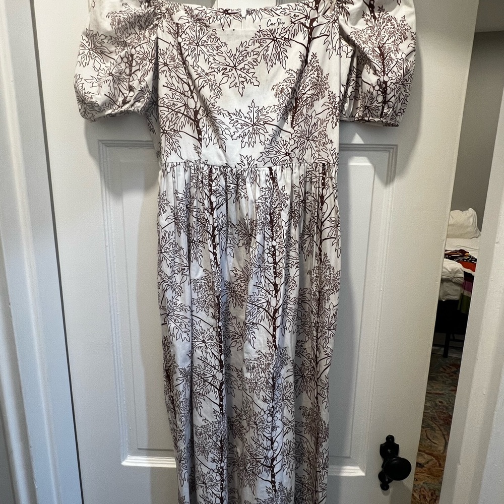 Coco Shop Coconut Tree Maxi Dress size M - Picture 5 of 9